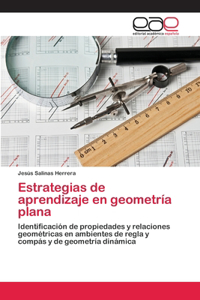 Estrategias de aprendizaje en geometría plana