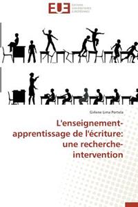 L'Enseignement-Apprentissage de l'Écriture