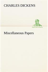 Miscellaneous Papers