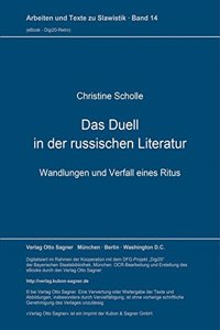 Das Duell in Der Russischen Literatur