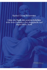 Ueber die Musik der neueren Griechen