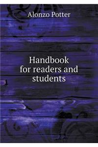 Handbook for Readers and Students