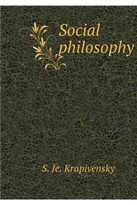 Social philosophy