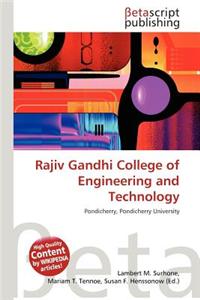 Rajiv Gandhi College of Engineering and Technology