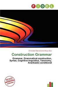 Construction Grammar