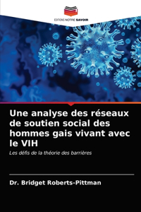 analyse des réseaux de soutien social des hommes gais vivant avec le VIH