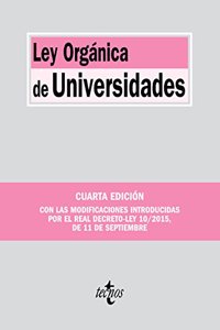 Ley Organica de Universidades