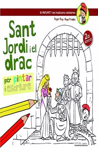 Sant Jordi i el drac. Per pintar i escriure