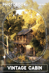 Vintage Cabin Photo Book