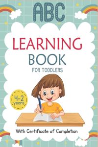 ABC Learning Books for Toddlers 2-4 Years