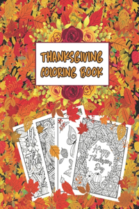 Thanksgiving Coloring Book