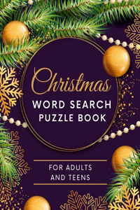 Christmas Word Search Puzzle Book