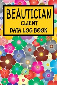 Beautician Client Data Log Book
