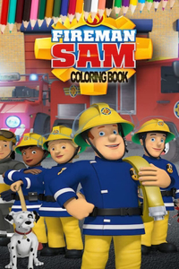 Fireman Sam coloring book