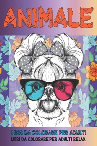 Libri da colorare per adulti - Libri da colorare per adulti relax - Animale