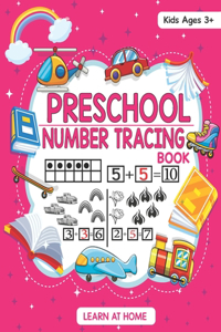 Preschool Number Tracing Book