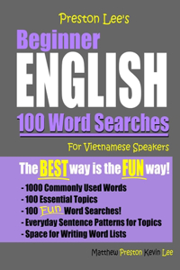 Preston Lee's Beginner English 100 Word Searches For Vietnamese Speakers