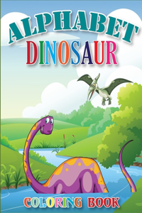 Alphabet Dinosaur Coloring Book