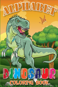 Alphabet Dinosaur Coloring Book