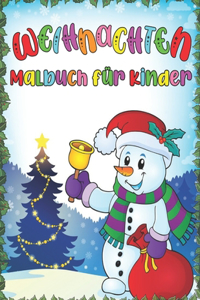 Weihnachten Malbuch für Kinder
