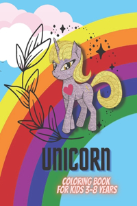 Unicorn coloring book