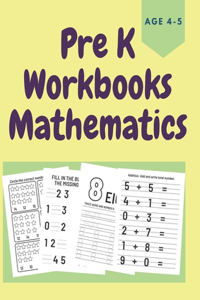 PreK Workbooks Age 4-5 Mathematics