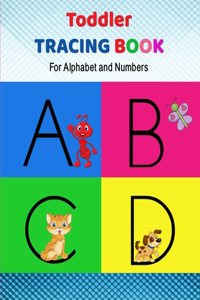 Toddler Tracing Book for Alphabet and Number