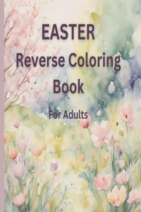 Easter Reverse Coloring Book