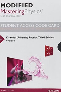 Modified Mastering Physics with Pearson Etext -- Standalone Access Card -- For Essential University Physics