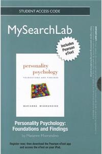 MyLab Search with Pearson eText -- Standalone Access Card -- for Personality Psychology
