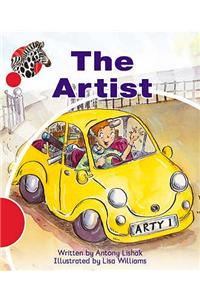 Spotty Zebra Red Ourselves - The Artist (x6)