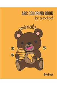 Animals ABC Coloring Book For Preschool
