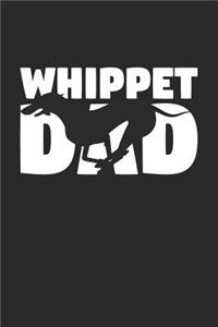 Whippet Notebook 'Whippet Dad' - Gift for Dog Lovers - Whippet Journal