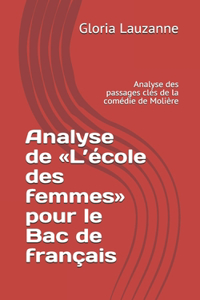 Analyse de L'école des femmes pour le Bac de français