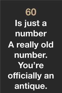 60 is just a number.