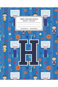Primary Composition Notebook Grades K-2 Story Journal H