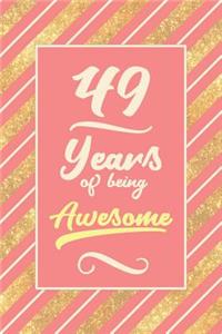 49th Birthday Journal