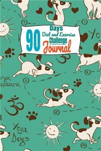 90 Days Diet And Exercise Challenge Journal