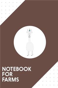 Notebook for Farms