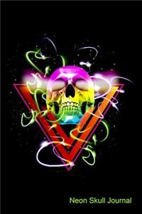Neon Skull Journal
