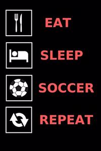 Eat, Sleep, Soccer, Repeat