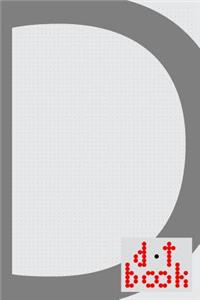 The Dot Book - A Dot Grid Notebook for Graphic Designers - Monogram Series - D
