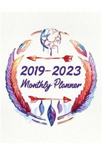 2019 - 2023 Monthly Planner