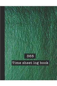 365 Time sheet Log Book