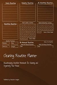 Cleaning Routine Planner