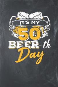 It's my 50 Beer-Th Day
