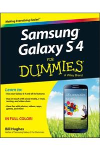 Samsung Galaxy S 4 for Dummies