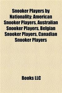 Snooker Players by Nationality