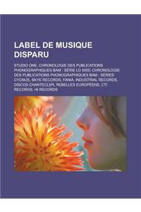 Label de Musique Disparu