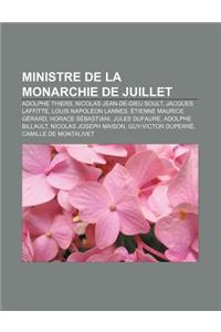 Ministre de La Monarchie de Juillet